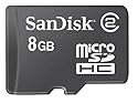 SanDisk 8GB microSDHC Card CLASS 2 (SDSDQ-8192, Bulk Package)